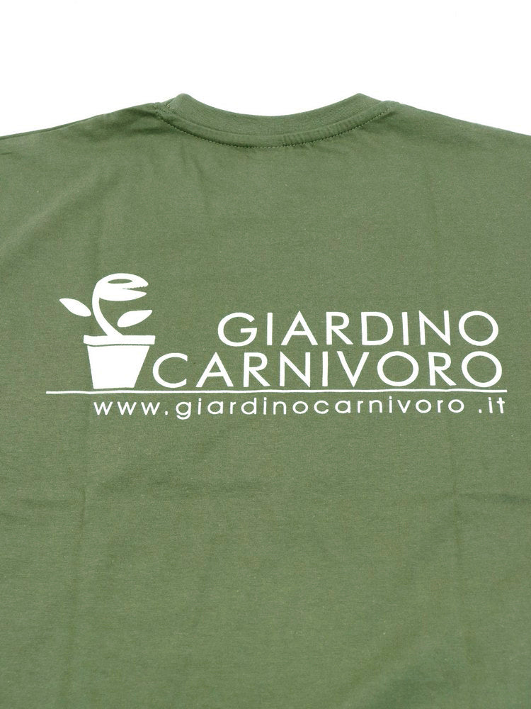 T-SHIRT VERDE SALVIA Giardino Carnivoro