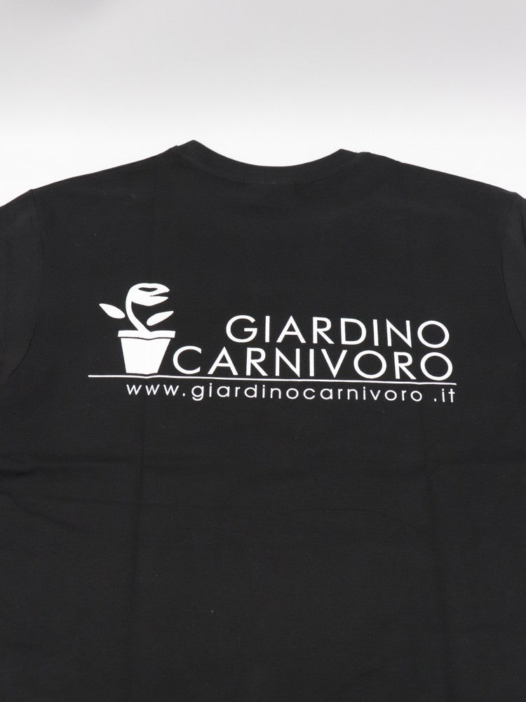 T-SHIRT BLACK Giardino Carnivoro