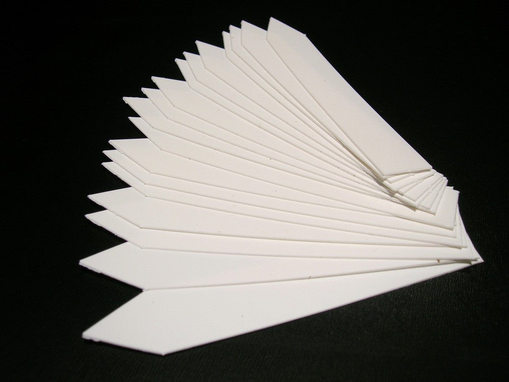 Cartellini bianchi 12 cm x 1,5 cm ( 50 pz)