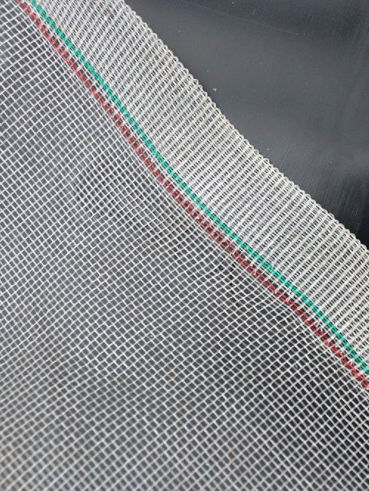 Rete bianca ombreggiante 30% ed anti insetto Larghezza 2,5 metri