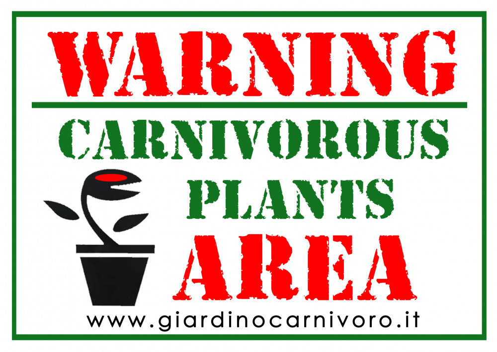 STICKER WARNING   10,5 x 14,8 cm