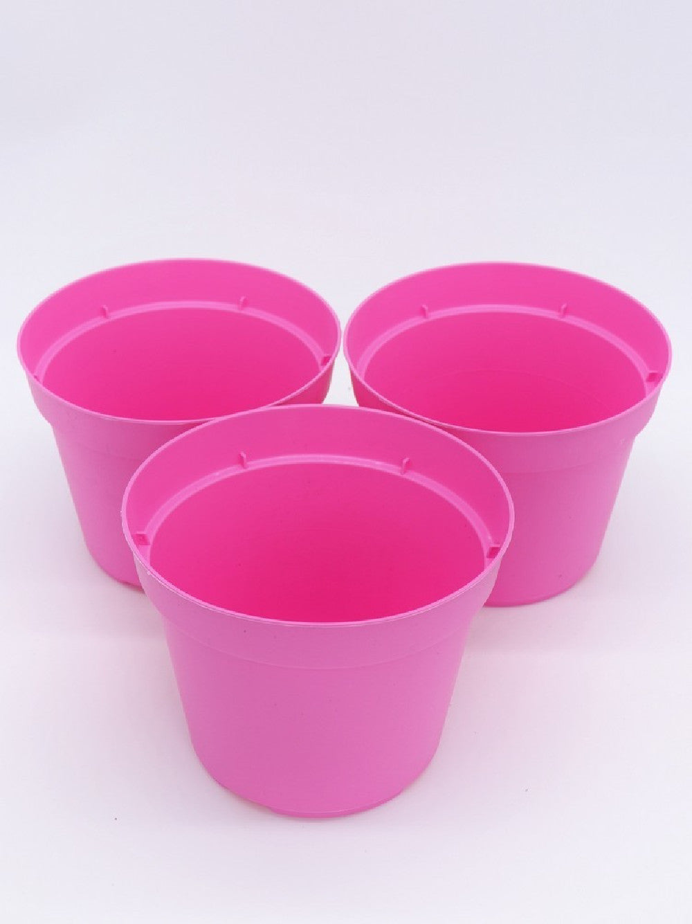 Vaso tondo Ø 14 cm rosa 3 pcs