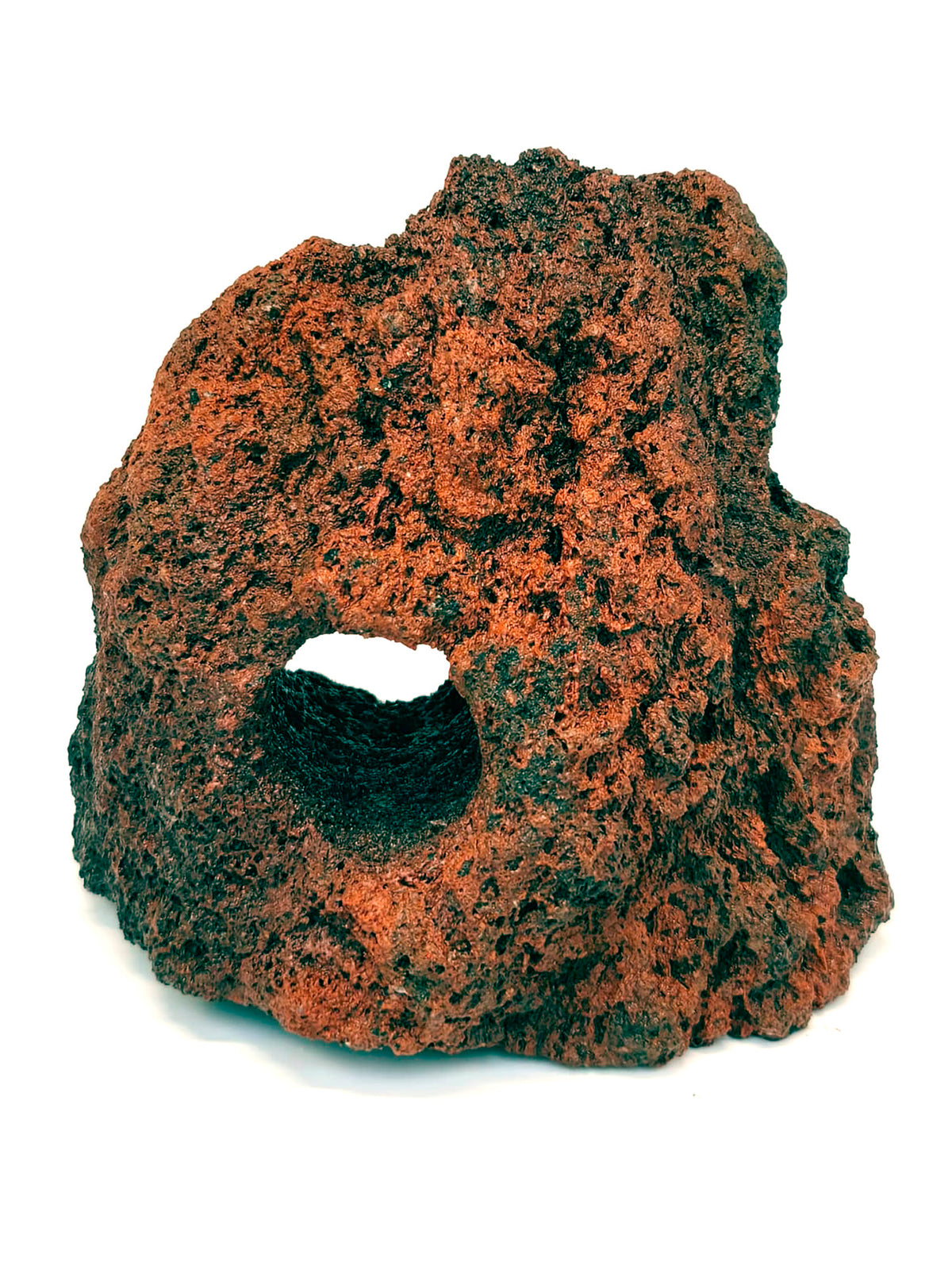 Roche Volcanique Rouge avec trou central