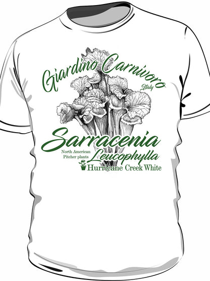 T-SHIRT UOMO  SARRACENIA LEUCOPHYLLA