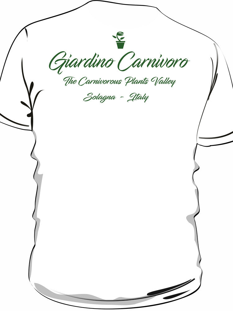 T-SHIRT DONNA  SARRACENIA LEUCOPHYLLA