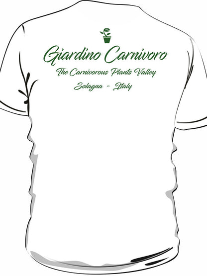 T-SHIRT DONNA  SARRACENIA LEUCOPHYLLA