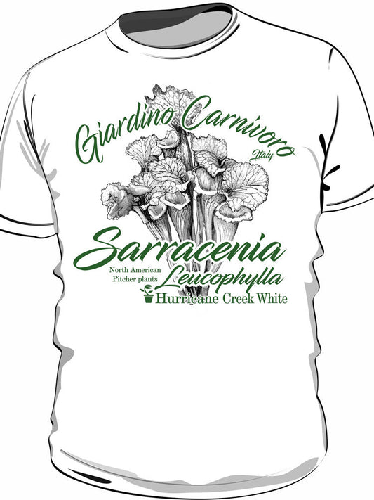 T-SHIRT DONNA  SARRACENIA LEUCOPHYLLA