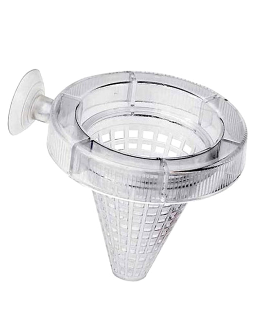 Support for Genlisea with suction cup and net
