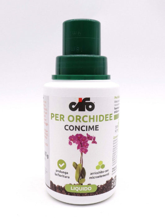 Concime liquido per orchidee CIFO 200 ml