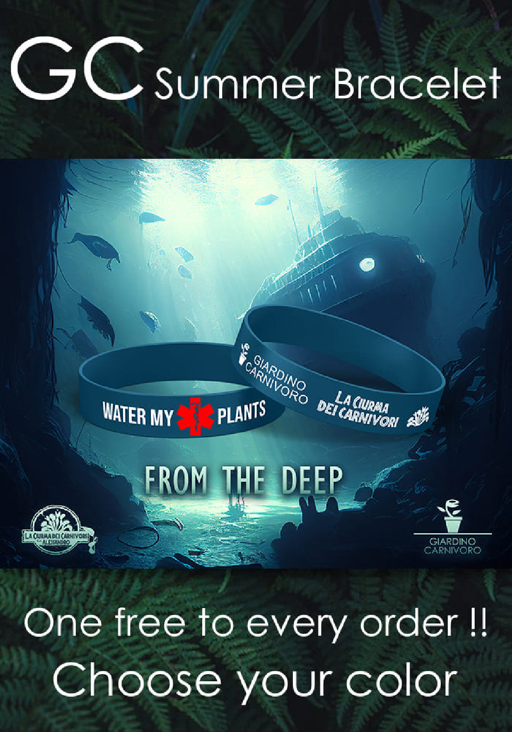 GC Summer Bracelet "FROM THE DEEP" ENG