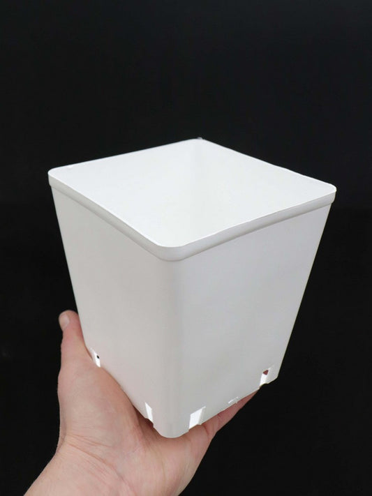 Vaso quadrato BIANCO  12 x 12 x 13 cm